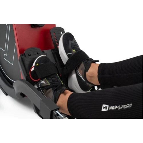 Гребной тренажер  Hop-Sport HS-075R Nuke red - фото №7
